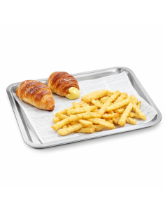 20 Pcs - Plateau de service NoxTray - Acier inoxydable, 360 x 270 mm, Hauteur: 20 mm 2