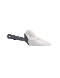 6 Pcs - Pelle coupante à servir pour pizzas et gâteaux - 285 x 100 mm, facile à manipuler