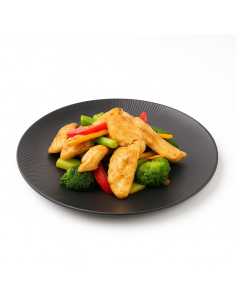 8 Pcs - Assiette réemployable noire Black Phoenix - Hauteur: 35,5 mm 2