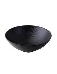 12 Pcs - Bol noir réemployable Black Phoenix - 1800 ml, Hauteur: 88 mm