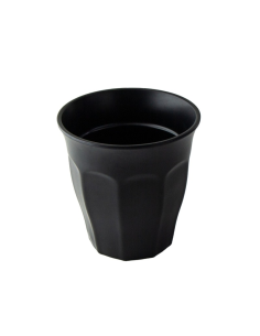 24 Pcs - Gobelet à café noir réutilisable Black Phoenix - 200 ml, Hauteur: 89 mm