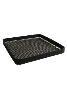5 Pcs - Tapis grillagé en silicone avec bordure pour BBQ 305x305mm