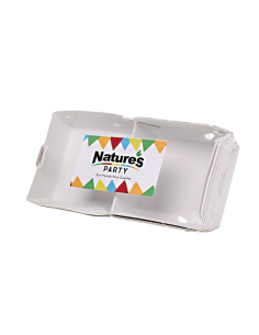 4 Pcs - Mini boîte à burger en carton blanc