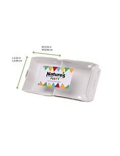 4 Pcs - Mini boîte à burger en carton blanc 2