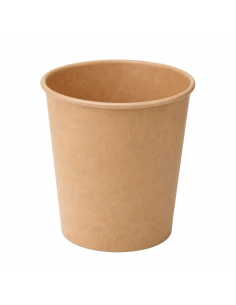 50 Pcs - Pot carton kraft brun - 60 ml, Diam: 6,2 cm,...