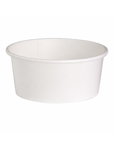 45 Pcs - Saladier rond en carton "Buckaty" - 700 ml,...