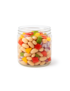 225 Pcs - Bocal Bokotwist PET réutilisable - 400 ml, Ø69... 2