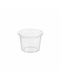 100 Pcs - Pot en plastique PET transparent - 60 ml, Diam:...