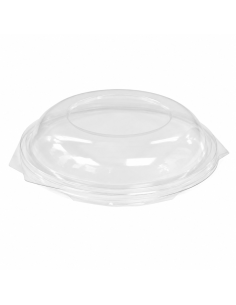 80 Pcs - Saladier PET rond avec couvercle - 500 ml,...