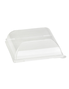 100 Pcs - Couvercle PET transparent "BioNchic" - 11,2 x...