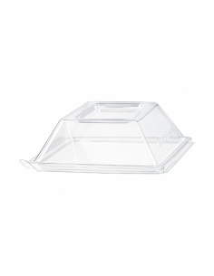 50 Pcs - Couvercle PET transparent - 13,2 x 8,8 cm,...