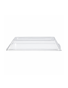 50 Pcs - Couvercle PET transparent - 17 x 13 cm x 2,8 cm