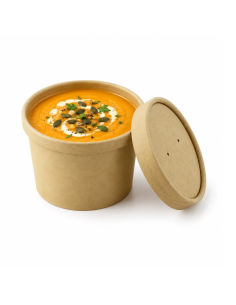 50 Pcs - Couvercle carton kraft - Diam: 9 cm x 1,5 cm 2