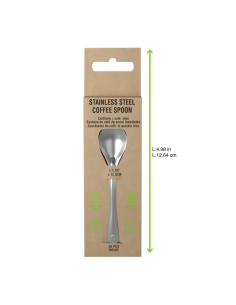50 Pcs - Cuillère à café inox - 128 mm x 27 mm x 15 mm 2