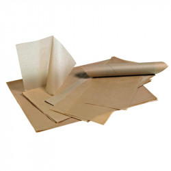 Papier alimentaire brun ingraissable (10kg) 50 x 32 x 8 cm x 1 unités