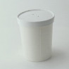 Pot carton blanc chaud et froid 490 ml Diam: 9,7 cm 9,7 x 7,5 x 10 cm x 50 unités