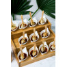 Mini fourchette bambou "Kamala" 9 cm x 50 unités