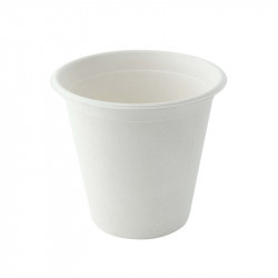 Gobelet pulpe blanc 260 ml Diam: 8 cm 8 x 8 x 9 cm x 50 unités