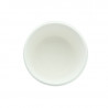 Coupelle pulpe ronde blanche 60 ml Diam: 6,2 cm 6,2 x 4,4 x 3 cm x 50 unités