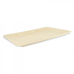 Plateau rectangulaire en bois "Scandinavie" 26,5 x 21,5 x 2 cm x 20 unités