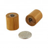 Mini set bambou sel et poivre 1,8 x 1,8 x 4 cm x 100 unités