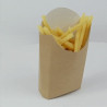 Pochette kraft pour frites 11,5 x 8,5 x 15,5 cm x 100 unités