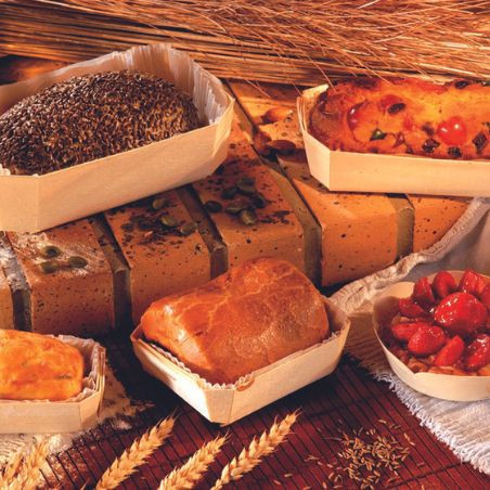 Moule de Cuisson en Bois jetable pour pâtisserie et boulangerie