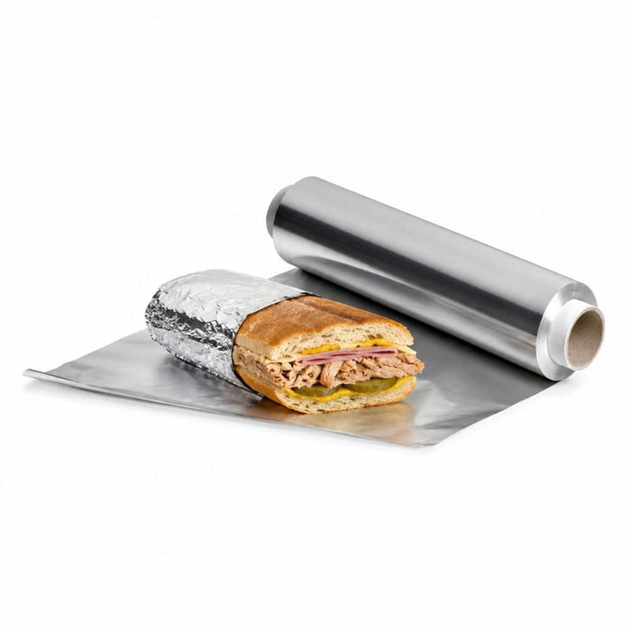 3pcs - Rouleau de film aluminium 10 microns - 45 cm x 200 m