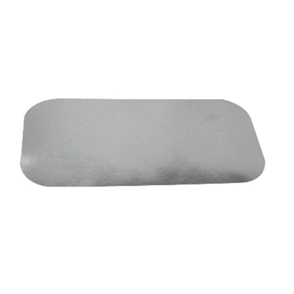 50pcs - Opercule carton pour barquette en aluminium - 19,2 cm x 9,8 cm