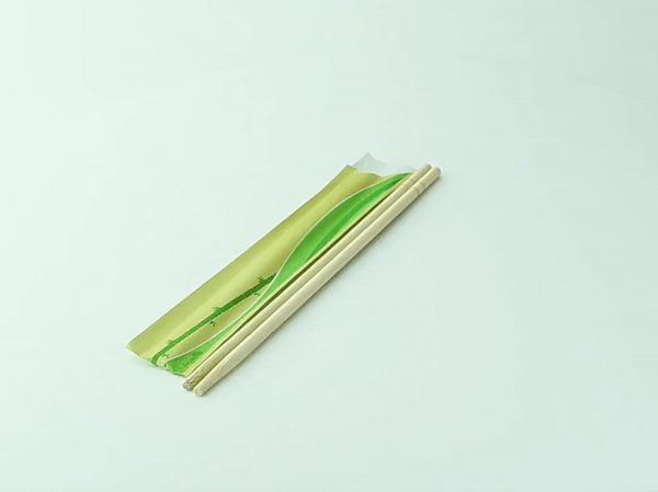 100pcs - Baguette bambou emballée par paire - 20 cm