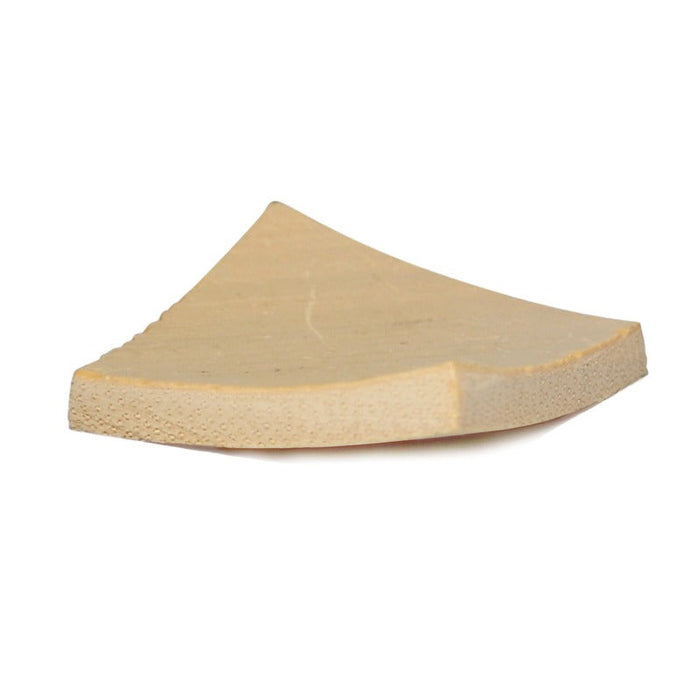 100pcs - Mini assiette carrée lisse en bambou "Iki" - 3,5 cm x 3,5 cm