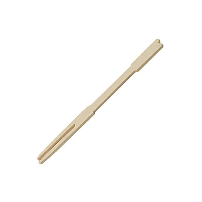 100pcs - 9cm - Pique bambou fourchette