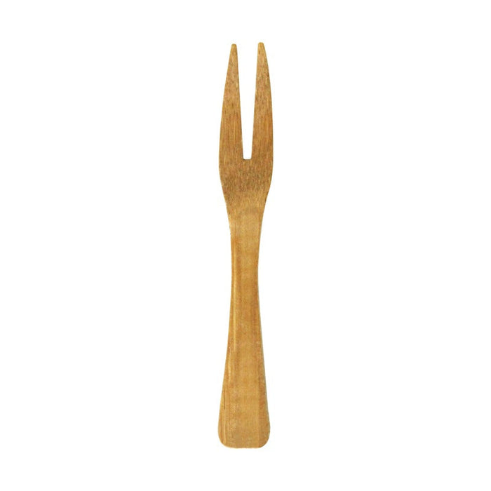 50pcs - 9cm - Mini fourchette bambou "Kamala"