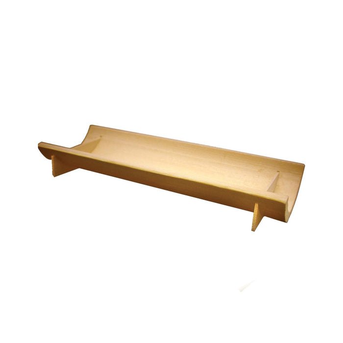 20pcs - Assiette socle demi-bambou "Koshu" - 15 cm x 6 cm x 2,3 cm