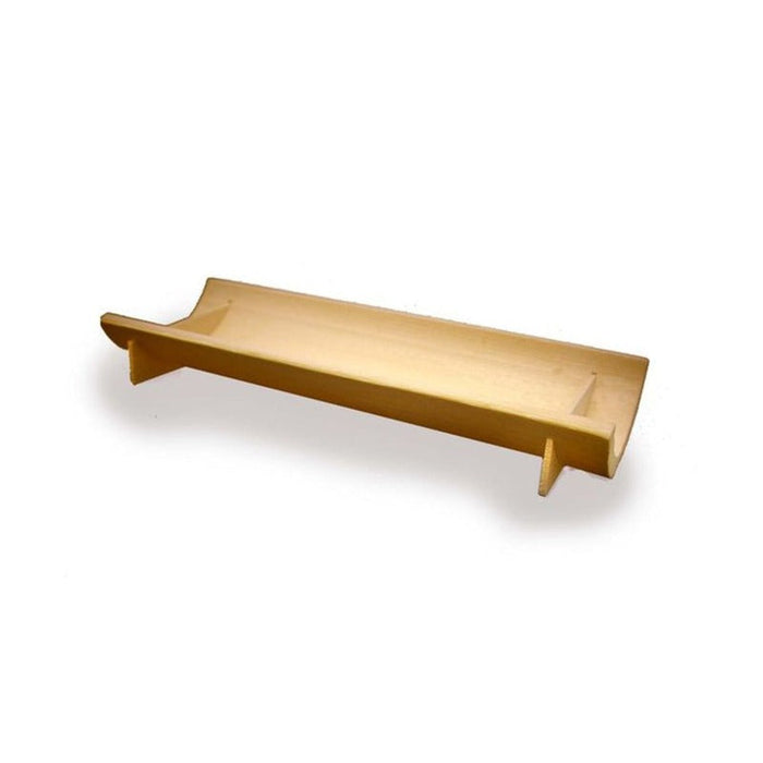 20pcs - Assiette socle demi-bambou "Nagano" - 10 cm x 5 cm x 2,5 cm