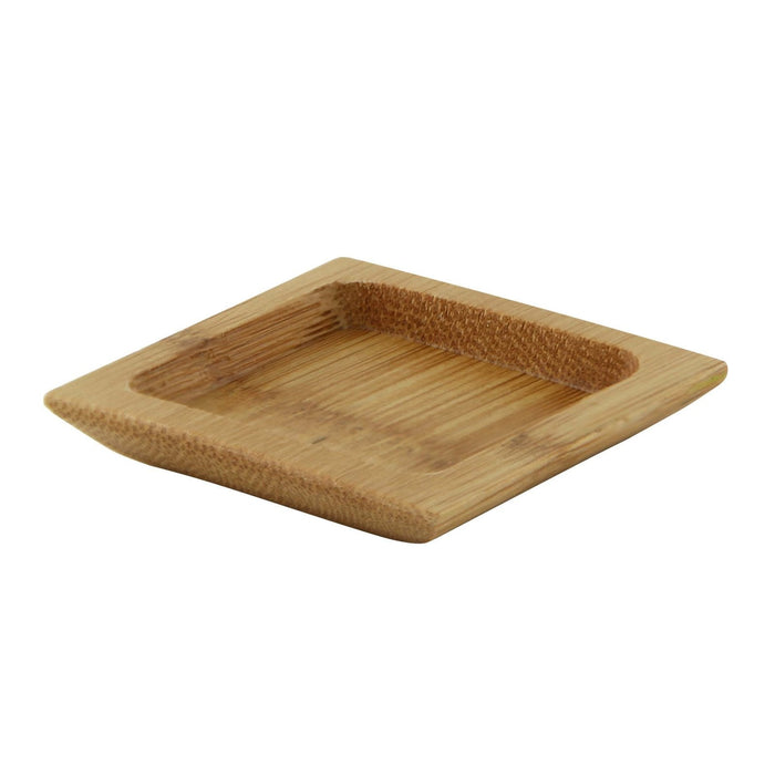 24pcs - Assiette carrée rebords "Poda" - 6 cm x 6 cm