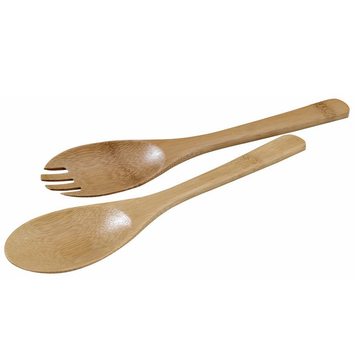 50pcs - Set de 2 couverts à service bambou - 25 cm