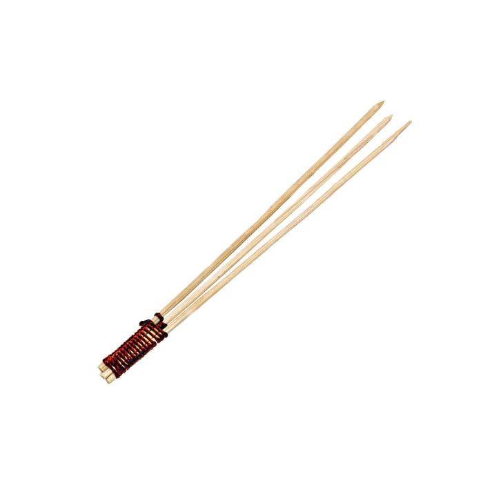 100pcs - Pique bambou triple branches "Teepi" - 8 cm