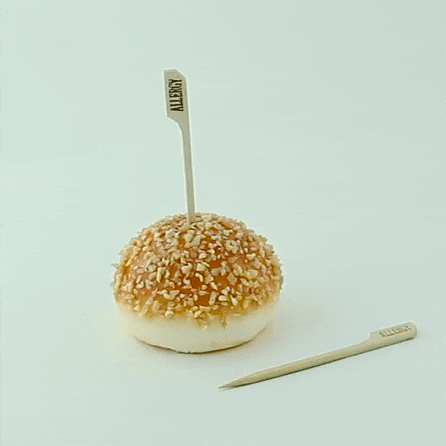 100pcs - 9cm - Pique bambou "Teppo Gushi" allergie "Allergy"