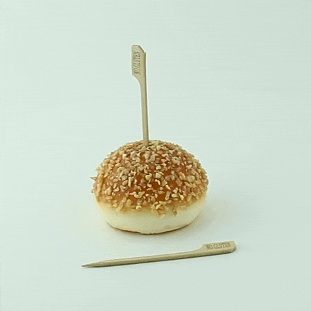 100pcs - Pique bambou "Teppo Gushi" sans gluten "No gluten" - 9 cm
