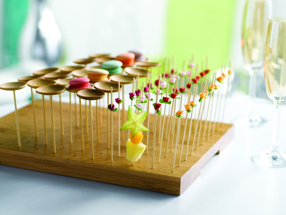 24pcs - Pique assiette suspendue "Thani" - Ø 4 cm - H 9,3 cm