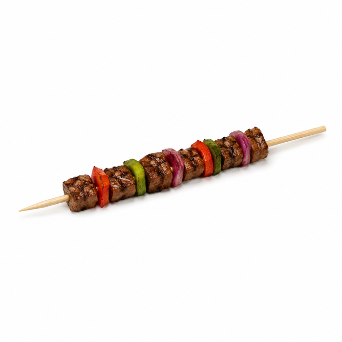 200pcs - 20cm - Brochette bois ronde