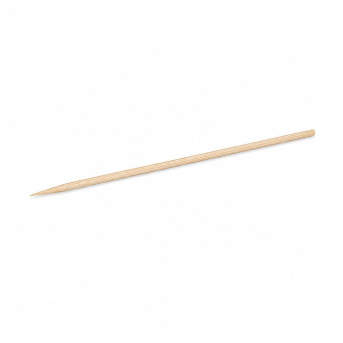 200pcs - Brochette bois ronde - 20 cm