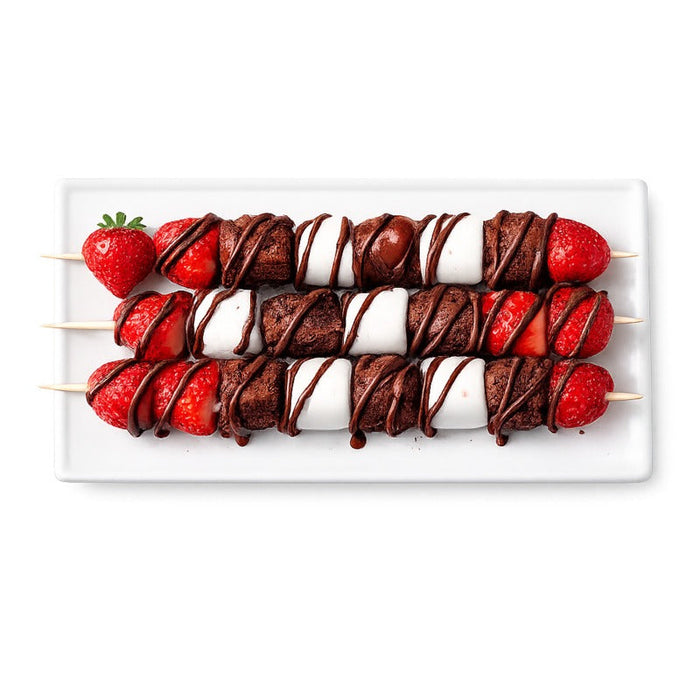 200pcs - Brochette bois ronde - 30 cm