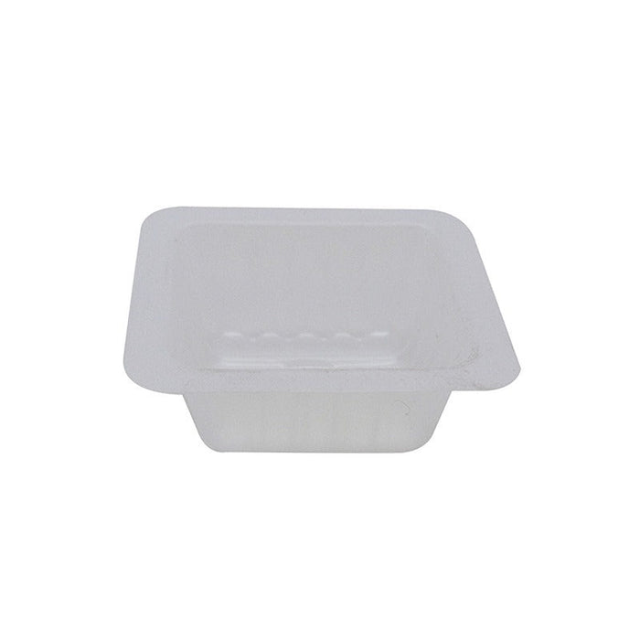 2000pcs - 40ml 6,2x6,2x2,3cm - Barquette carrée translucide en PS