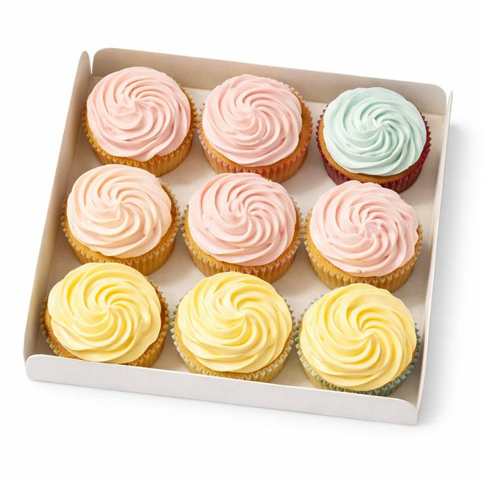 250pcs - Carré rainé carton blanc - 17 cm x 17 cm x 2 cm