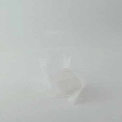 120pcs - Caissette de cuisson tulipe en papier blanc siliconé - Ø base 3 cm - H 6 cm