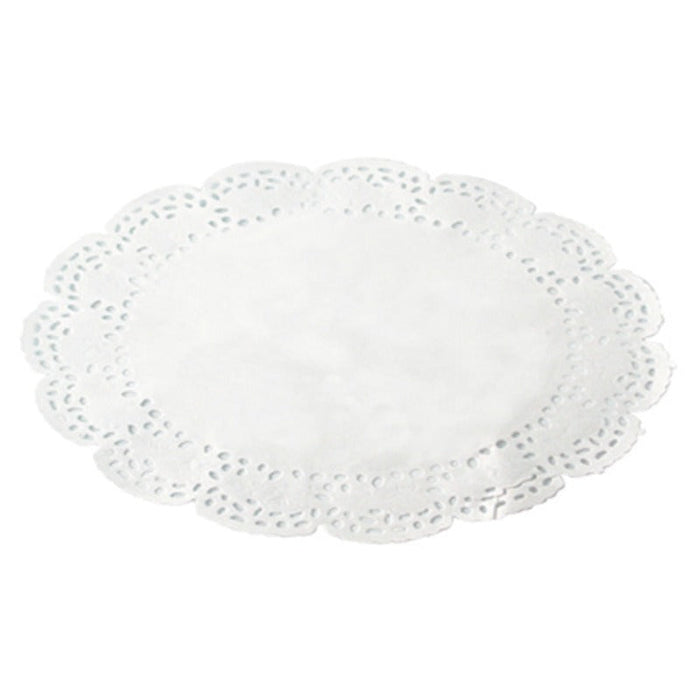 250pcs - Dentelle papier blanc ovale - 26 cm x 35 cm