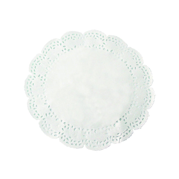 250pcs - Dentelle papier blanc ronde - Ø 23 cm
