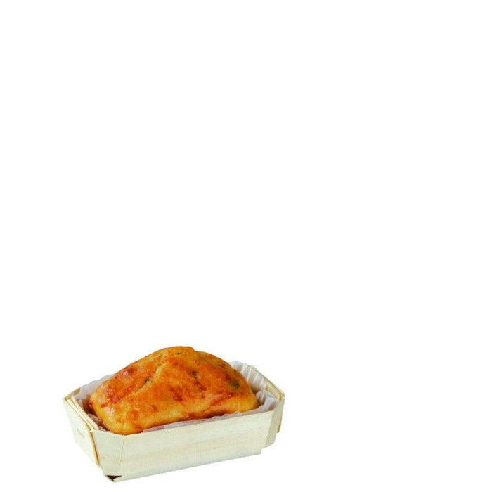 500pcs - 11,5x6x3,5cm - Moule de cuisson en bois "Tom"